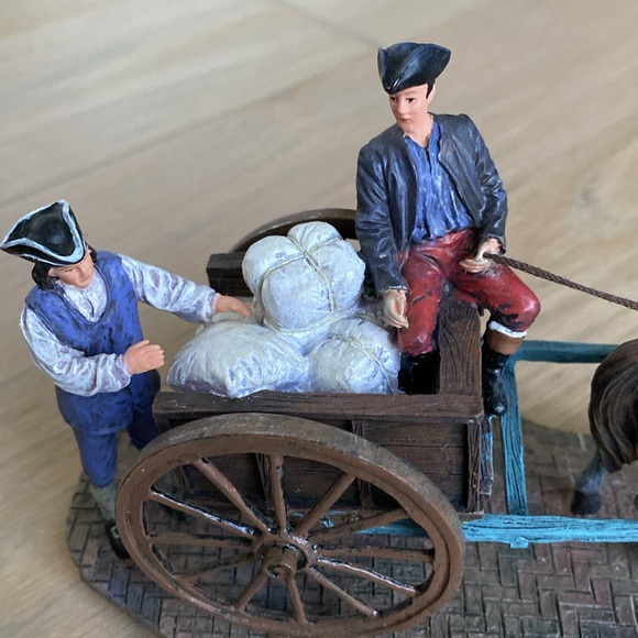 Williamsburg Two Men with Cart - Lang and Wise - Picture 8 of 11